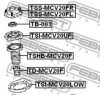 FEBEST TSI-MCV20LOW Spring Cap